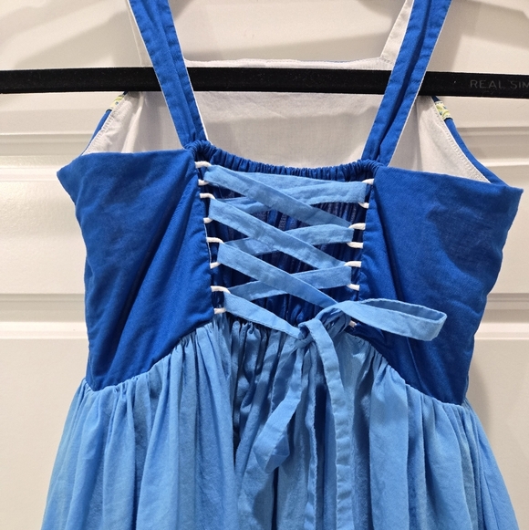 LLUM TONAL BLUE GISELLE CORSET DRESS GIRLS SIZE 6 HALLOWEEN COSTUME DRESS UP - Picture 6 of 16